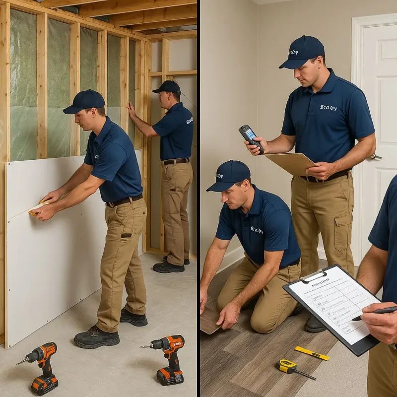 Repairs and Reconstruction process in Kenedy County, TX